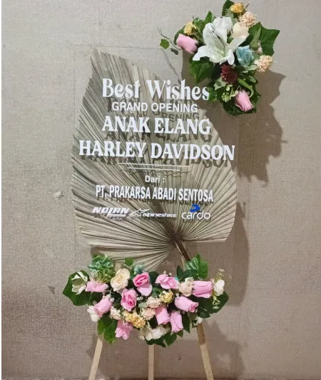 Papan Akrilik Ucapan Grand Opening Lampung Utara